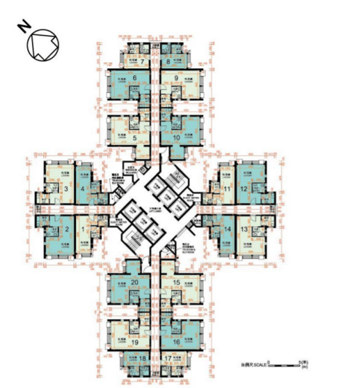 居屋2022平面圖 啟德啟欣苑B座